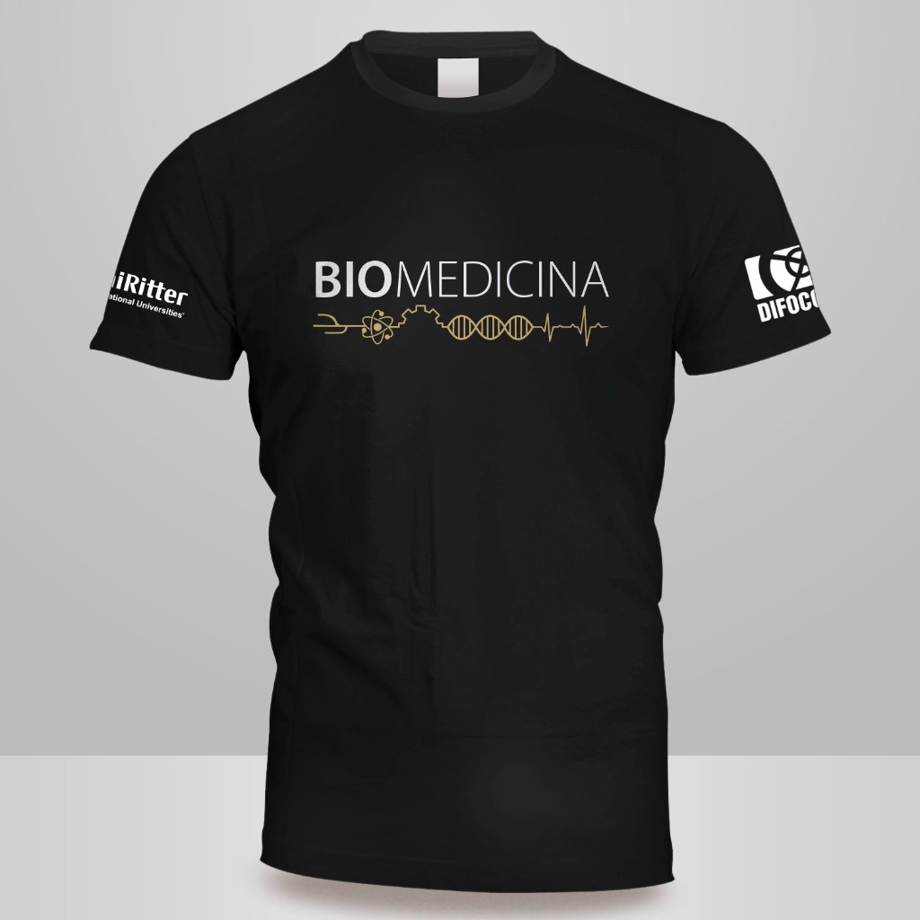 Camiseta Criativa Biomedicina FADERGS