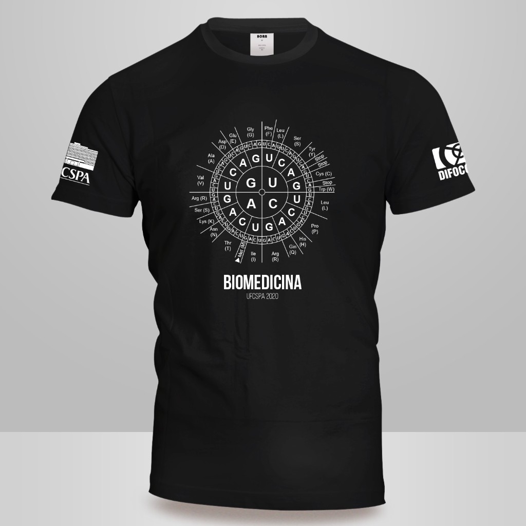 Camiseta Criativa Biomedicina FADERGS