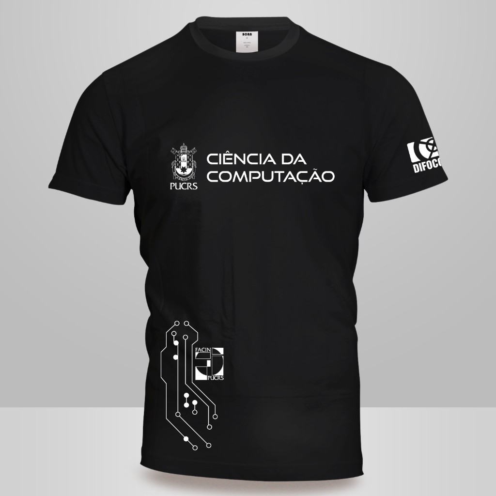 Camiseta Criativa Ciência da Computação FADERGS