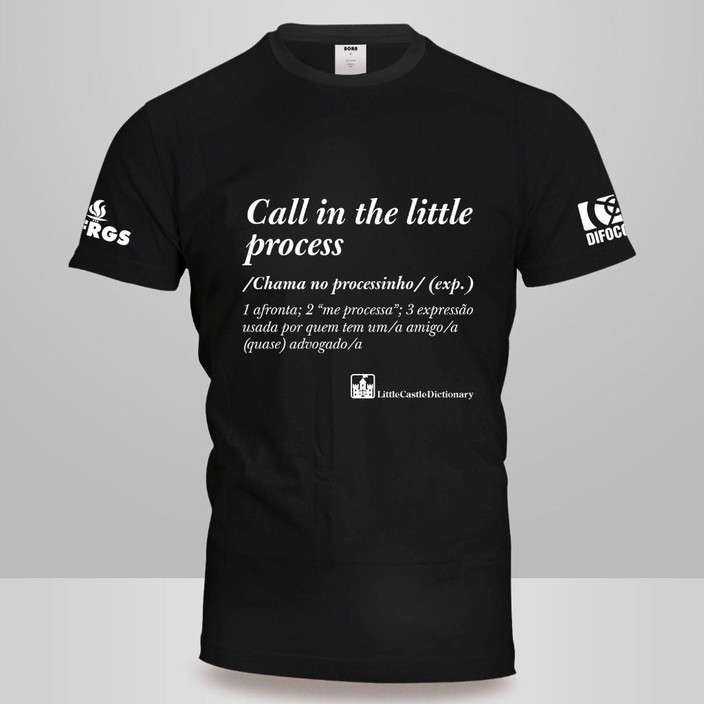 Camiseta Criativa Direito FADERGS