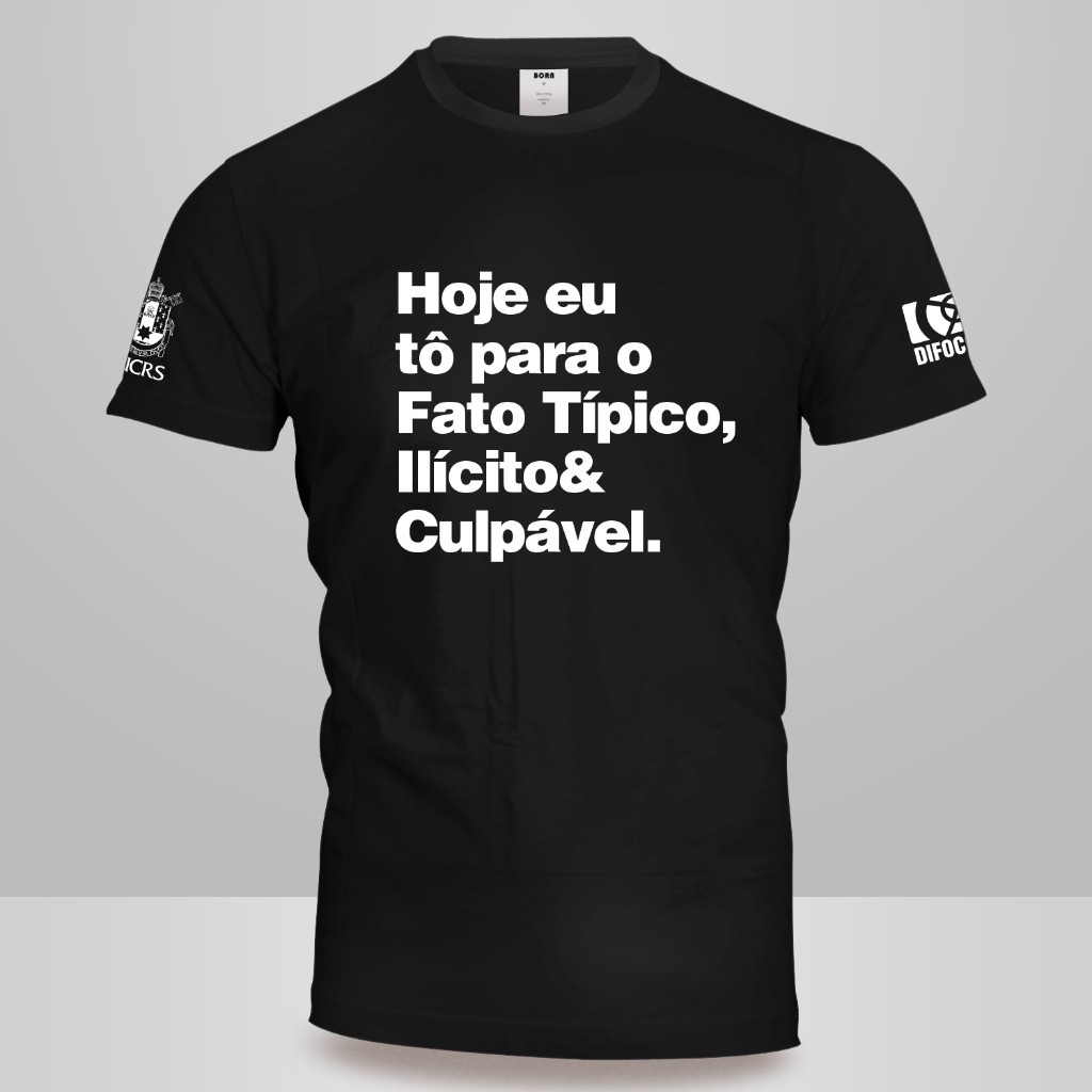 Camiseta Criativa Direito FADERGS