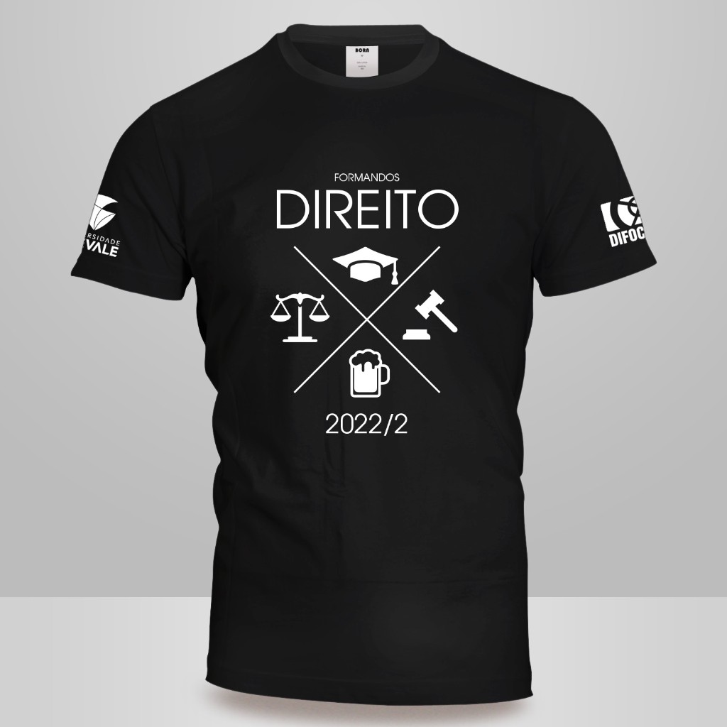 Camiseta Criativa Direito FADERGS