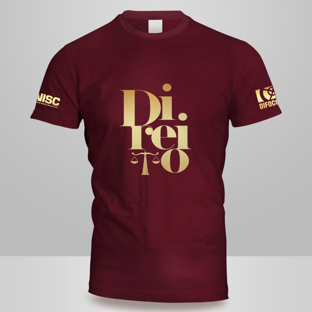 Camiseta Criativa Direito FADERGS