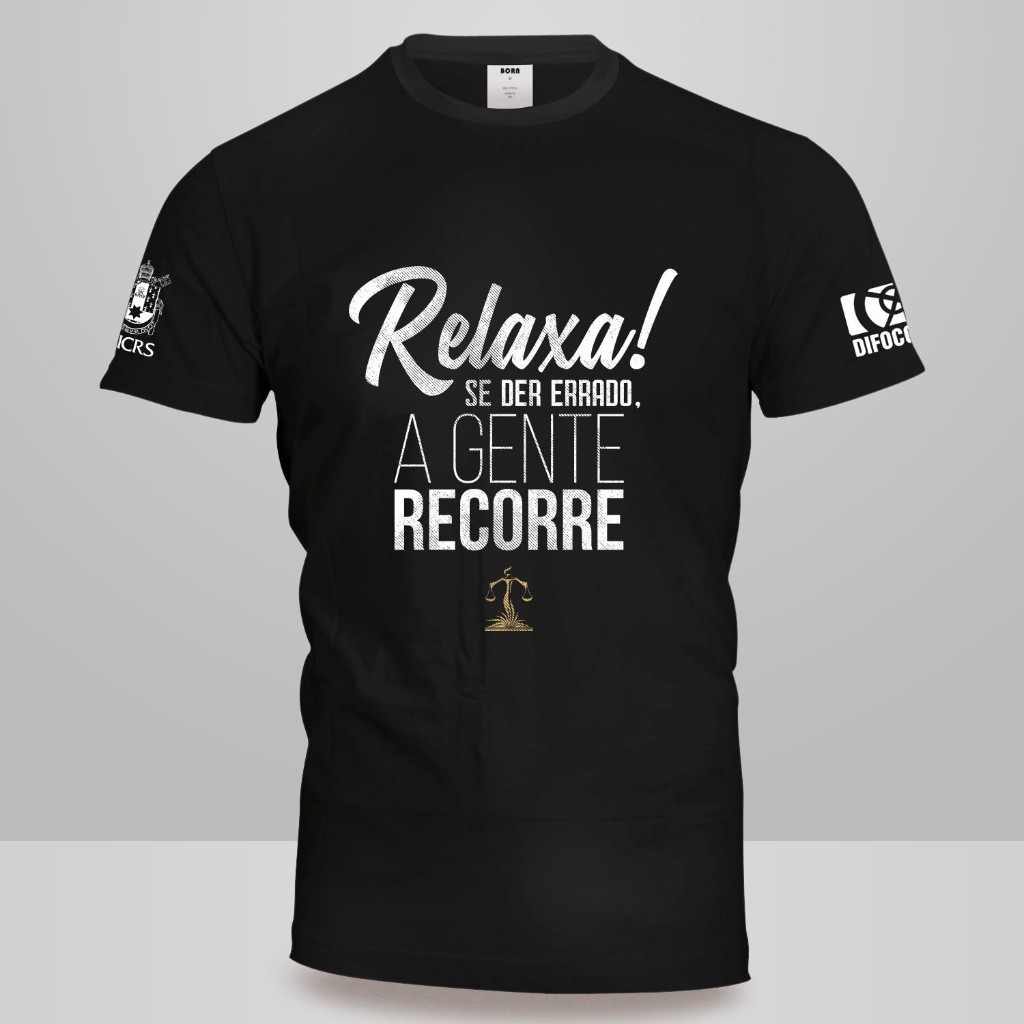 Camiseta Criativa Direito FADERGS
